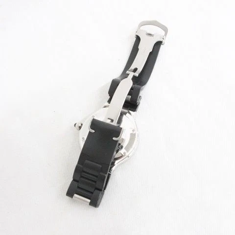 Reloj automático Cartier Must 21 Autoscaph esfera negra caja plateada 34 mm Foto 2 de 4