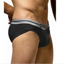 2 X IST mens Lift No Show shapewear briefs, Black XL US One Pair New