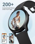 Smart Watch, 5ATM Waterproof Swimming Watch, Smartwatch for Men Women with Bluet