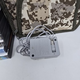 Nintendo 3DS XL Blue Console 12 Games Case Charger Bundle Lot