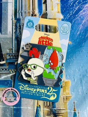 2025 Disney Parks Pin Chicken Little & Melvin 20 Years 20th