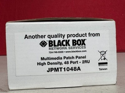 Black Box Network - JPMT1048A - Black Box Multimedia Patch Panel - 2U, 48-Port