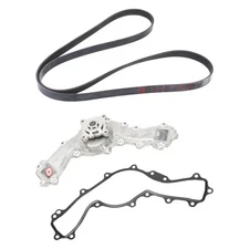 For Chevy Camaro 16-24 Engine Coolant Water Pump and Serpentine Belt Kit GM