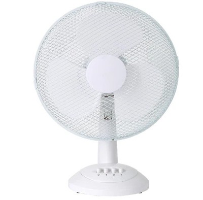 Desk Fan 12 Inch 35W Air Cooling Oscillating Table Desk Fan Home 3 Speed