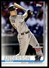 2019 Topps Opening Day Brian Anderson Miami Marlins #MM-2