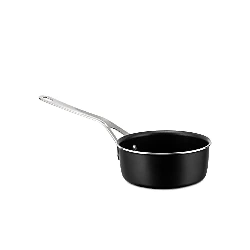 (TG. Taglia Unica) Alessi Pots&Pans Casseruola a Manico Lungo al, Alluminio con