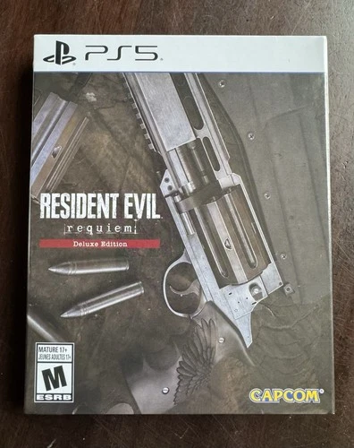 Resident Evil Requiem Deluxe Edition Steelbook - PlayStation 5 SEALED SHIPS NOW