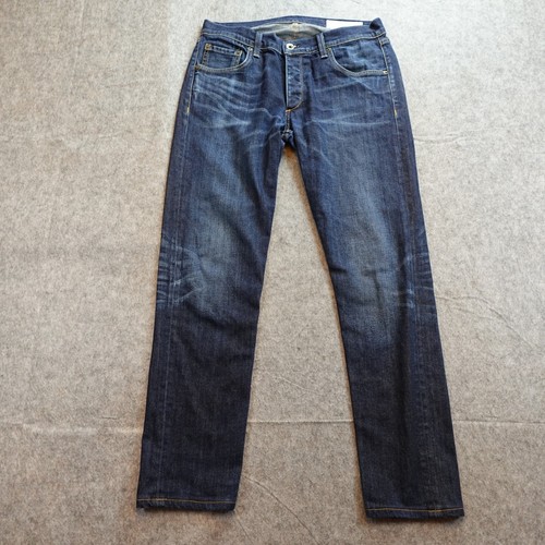 Rag & Bone, Rag and Bone Jeans Mens 32 (Actual 30x29) Blue Fit 2 Slim Leg Denim Dark Vintage