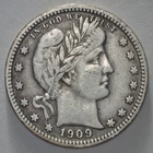 1909 & 1894 Barber Quarter
