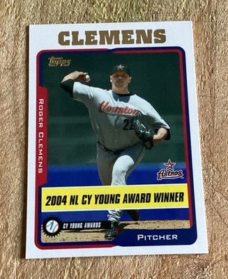 2005 Topps -  Cy Young  Award Roger Clemens #714 - NM condition - FREE SHIPPING