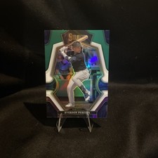 2023 Panini Select Premier Level Green Blue Prizm Everson Pereira #163 /60
