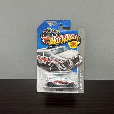 2013 Hot Wheels HW City Speedbox #15 White
