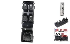 15883320 Driver Side Master Power Window Switch with Door Lock Button, Push