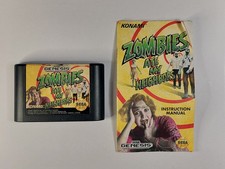 Zombies Ate My Neighbors -Sega Genesis (1993) TESTED NO BOX
