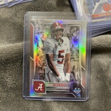 2025 Germie Bernard #187 Refractor (RC) Bowman University Chrome -