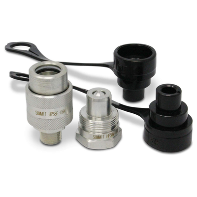 #ad 3 8quot; 10000 PSI High Pressure Hydraulic Quick Coupler Set Replaces C 604 W Dust $47.99