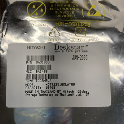 #ad #ad Hitachi Deskstar 164GB 7200RPM 0A31635 $139.95