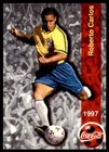 Panini SeleÃ§Ã£o do Brasil 1997 Coca-Cola Roberto Carlos Brazil World Cup 98 No.56