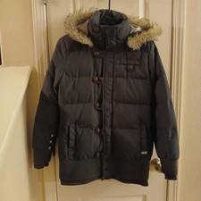 Oakley Signature Series Down Ski Puffer Jacket Gretchen Bleiler Fur Hood Toggles