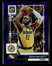 2022-23 Donruss Optic #73 Oshae Brissett Purple Shock Card Indiana Pacers