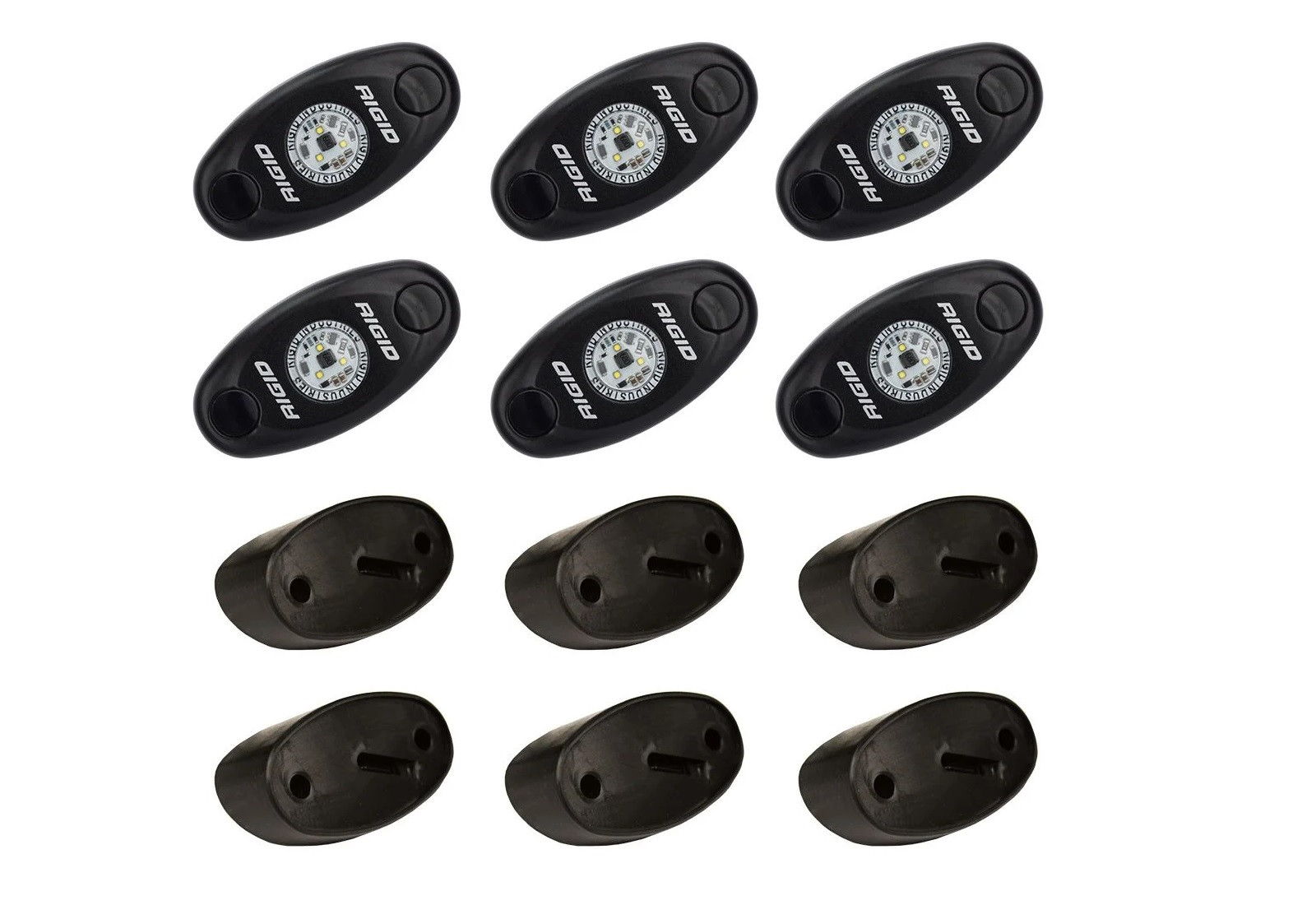 Rigid 400253 Universal A-Series with 15' Leads LED 24 Watts Rock Light Kit