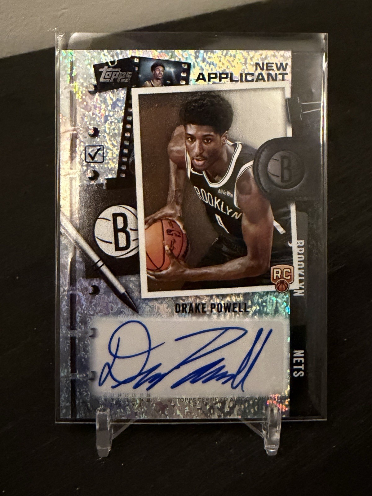 2025-26 Topps - New Applicants Autographs Drake Powell #NA-DP (AU, RC)