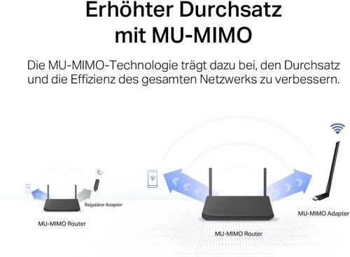 TP-Link Archer T3U Plus AC1300 High-Gain Dualband USB WLAN Adapter - Bild 6 von 8