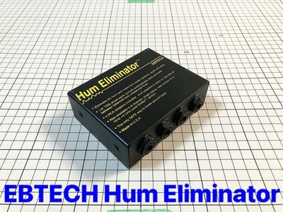 EBTECH Hum Eliminator Signal Noise Filter for Audio Equipment