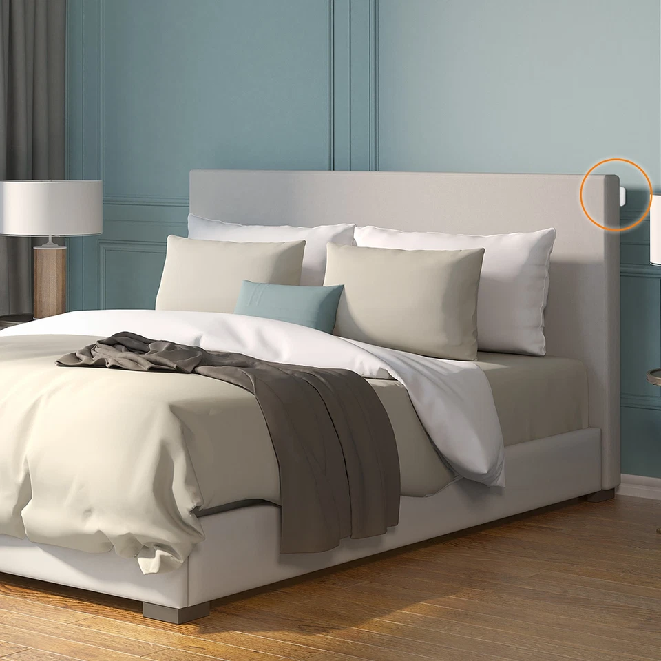 Türstopper Wandschutz, 6 Stück Silikon Türgriffpuffer, schwarz - Bild 4 von 4