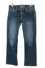 BKE Bootcut Jeans Drew Women's Size 28x31.5 Whiskered  Stretch