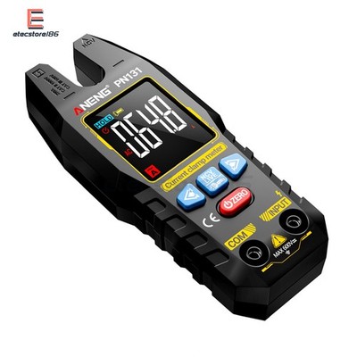 ANENG PN131 Digital Multimeter AC DC Volt Amp Ohm Hz U-Clamp Meter Auto Range