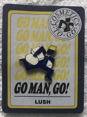 Lush Kitchen Exclusive Go Man, Go! Emaille Pin