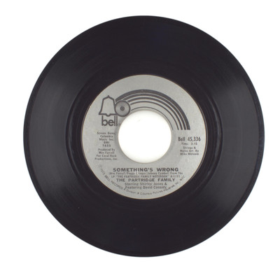 The Partridge Family - Something's Wrong; Friend and a Lover - Vinyl 45 RPM 7''