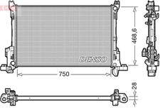 Radiateur Opel VIVARO