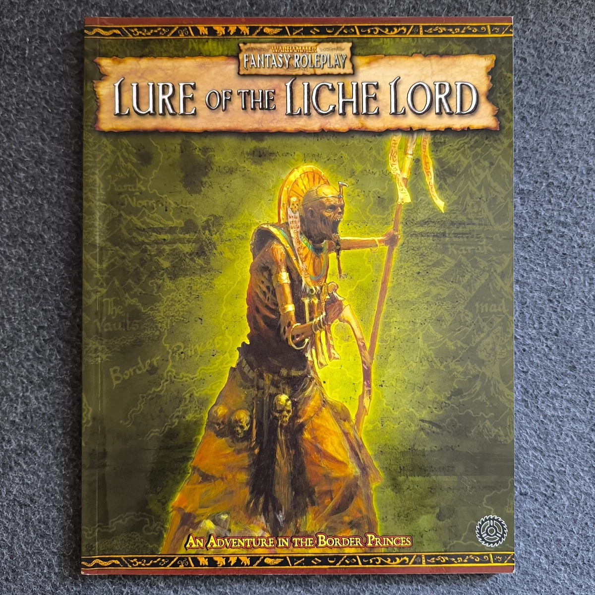 Lure of the Liche Lord Warhammer Fantasy Roleplay WFRP 2E Near Mint