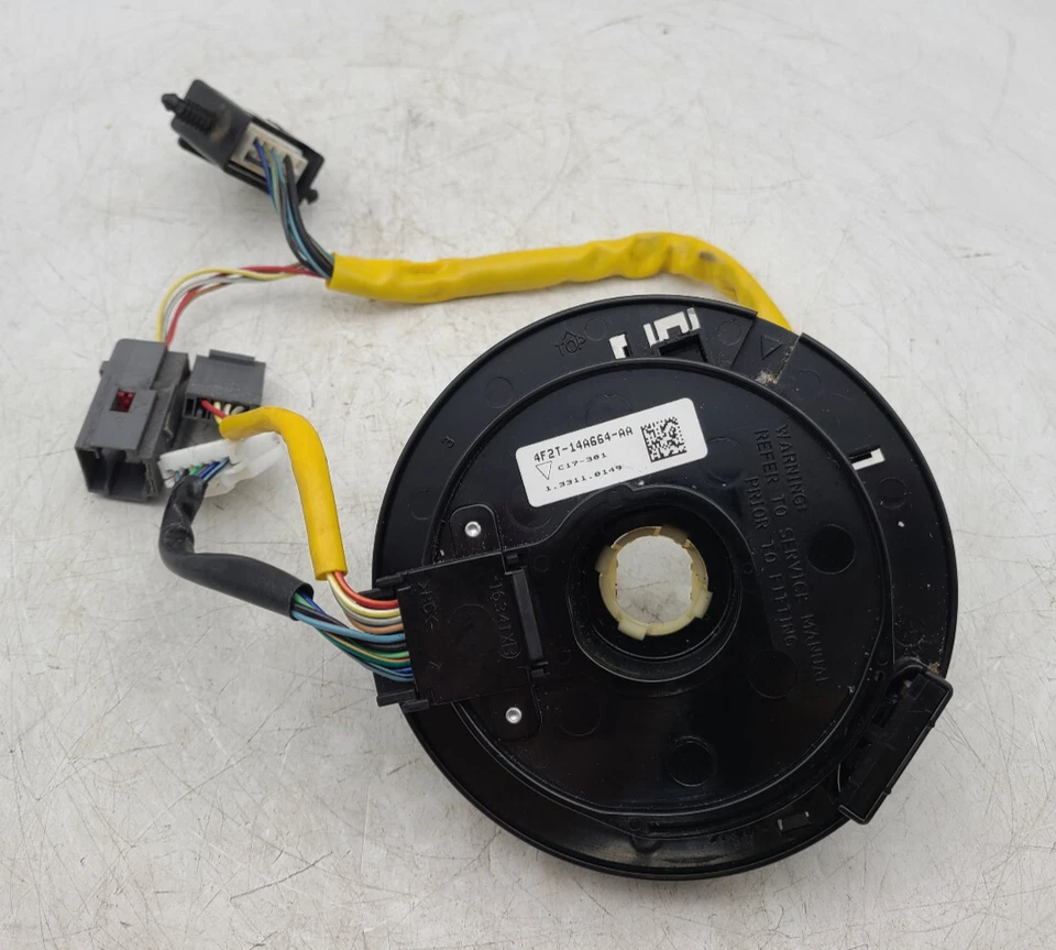 Sensor de cable espiral de resorte de reloj Mercury Monterey 2004-2007 OEM 4F2T-14A664-AA Foto 2 de 4