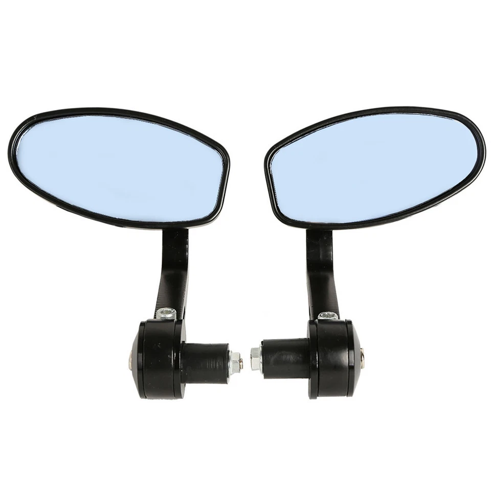 Espejos retrovisores de extremo de manillar de 7/8" aptos para Ducati Monster 696 796 900 1100 Foto 3 de 4