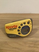 Sony SRF-M78 Sports Walkman AM/FM Radio w/Adjustable Arm Strap - TESTED -