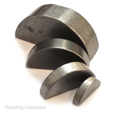 Metric Imperial Woodruff Keys Keyway Feather Sunk Keyseat Drive Keys Select Size