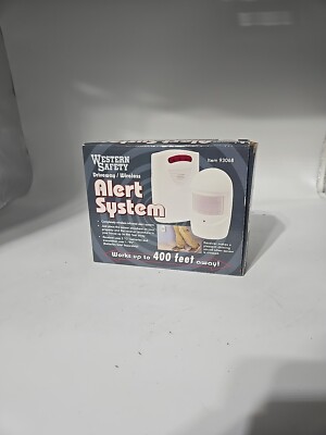 Wireless Driveway Alarm Infrared Motion Sensor Home Garage Alert