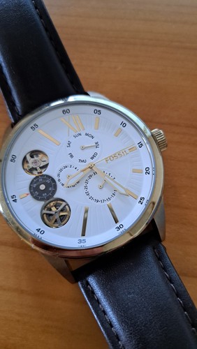 Fossil Flynn Twist orologio Automatico + Quarzo BQ2218 con Scatola e documenti - Imagen 2 de 13