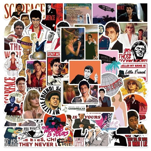 Cool Movie Scarface Stickers - Laptop, Phone, Luggage, Tablet - Waterproof - Picture 6 of 6