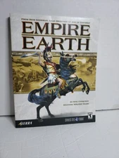 Offical Gamers Strategy Guide By SIERRA EMPIRE EARTH PC GAME  - USED