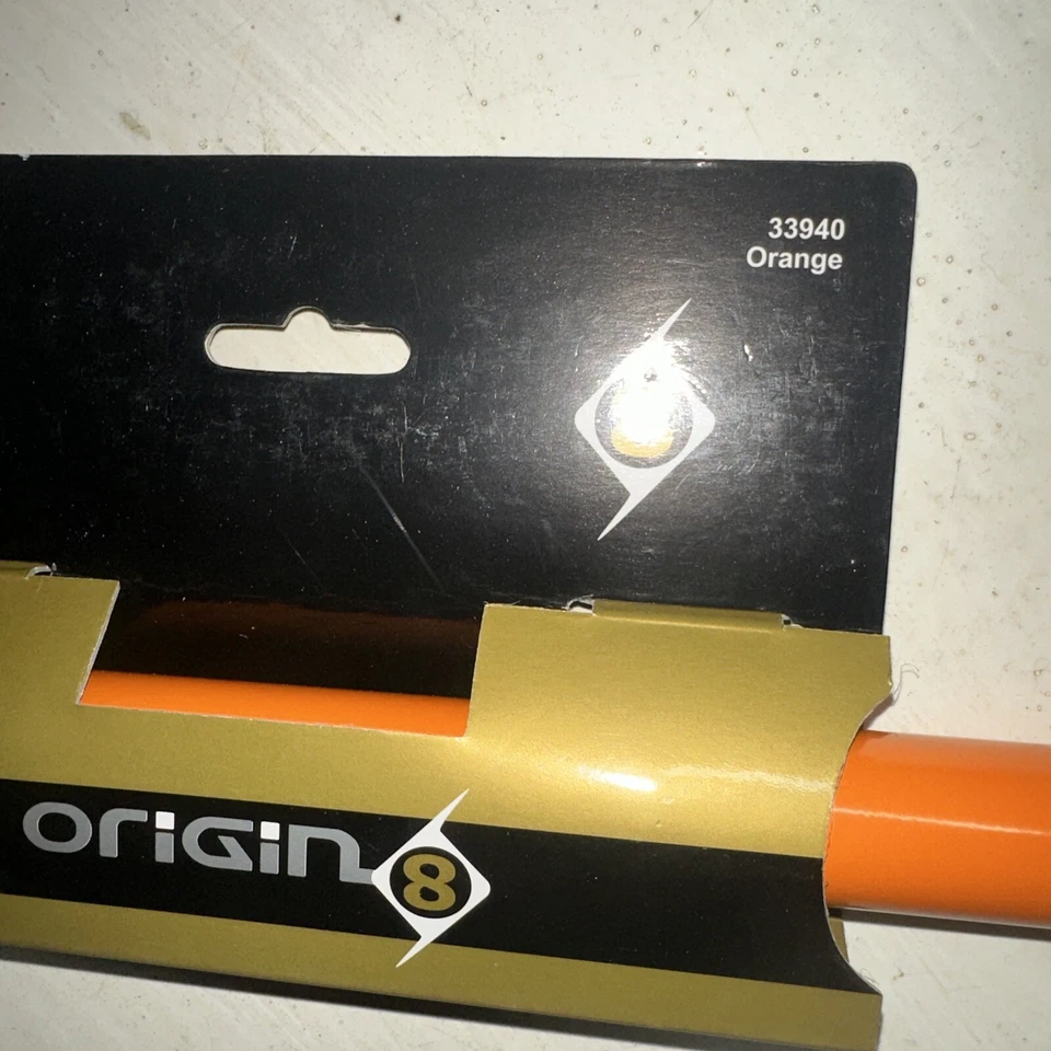 Manillar Origin8 Pro-Stash Naranja Barra Plana Aleación 480 mm 25.4 Diámetro Bicicleta Nuevo Foto 4 de 4