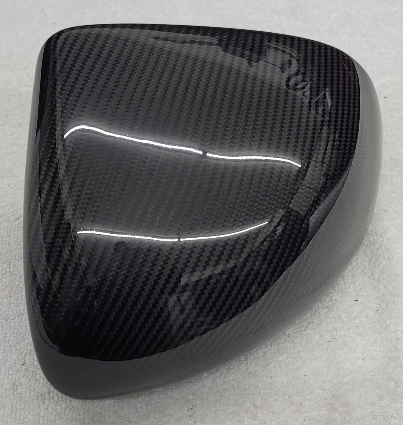 MCLAREN 720S SIDE VIEW DRIVER MIRROR SHELL NOVITEC DRIVER LEFT CARBON FIBER 720