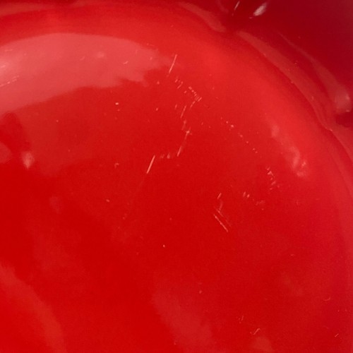 Princess House Pavillion Pasta Bowls | 8.5 in | Berry Red | 808 | Set of 2 - Picture 7 of 9