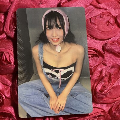 MOMO TWICE 5 World Edition Kpop Girl Photo Card Sweet Kawaii Pink Wrap