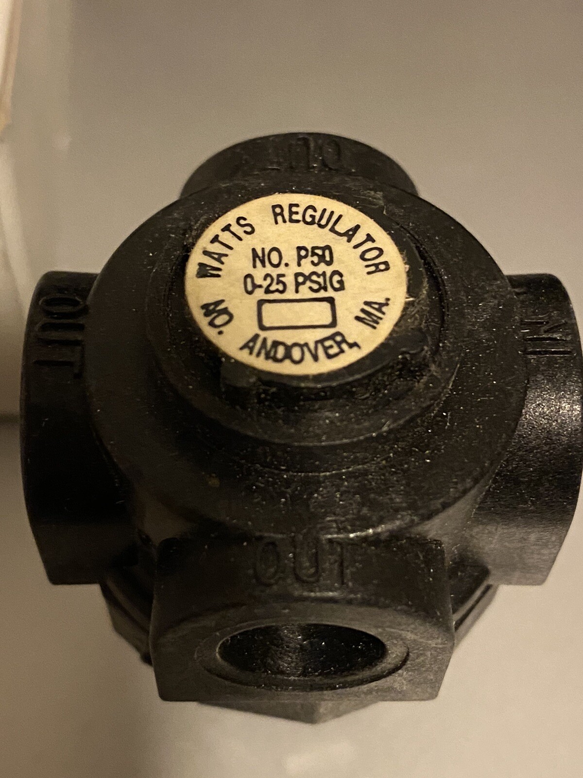 Watts 1/4 Inch fluid pressure regulator NIB New 100’s Available Water