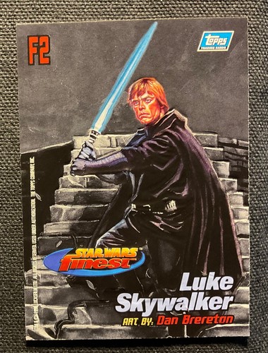 Star Wars Finest 1996 Topps Chromium Trading Cards + Refractor & Chase - Singles - Picture 348 of 358