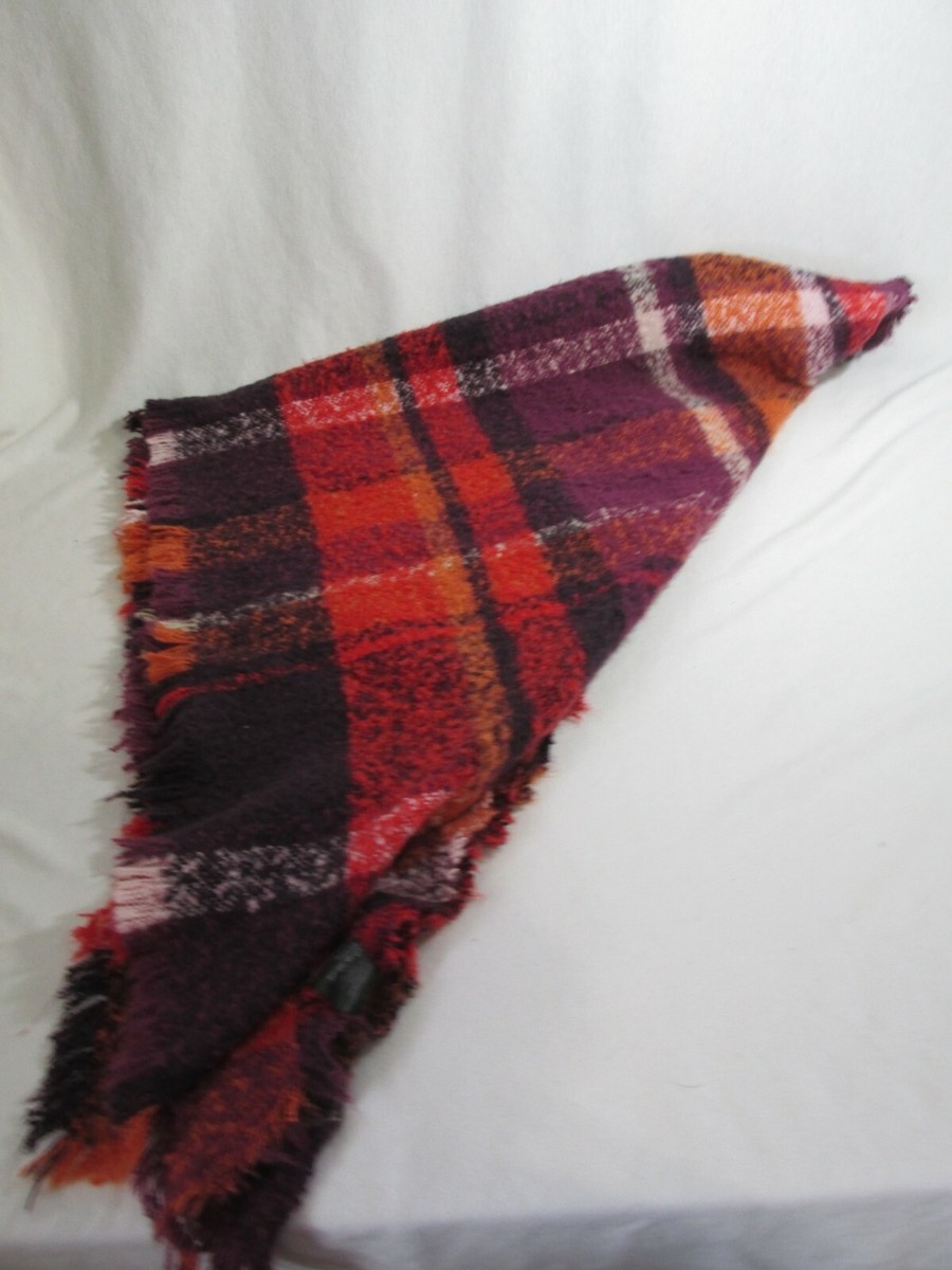 Plaid Colorful David & Young Colorful Scarf wrap Colorful